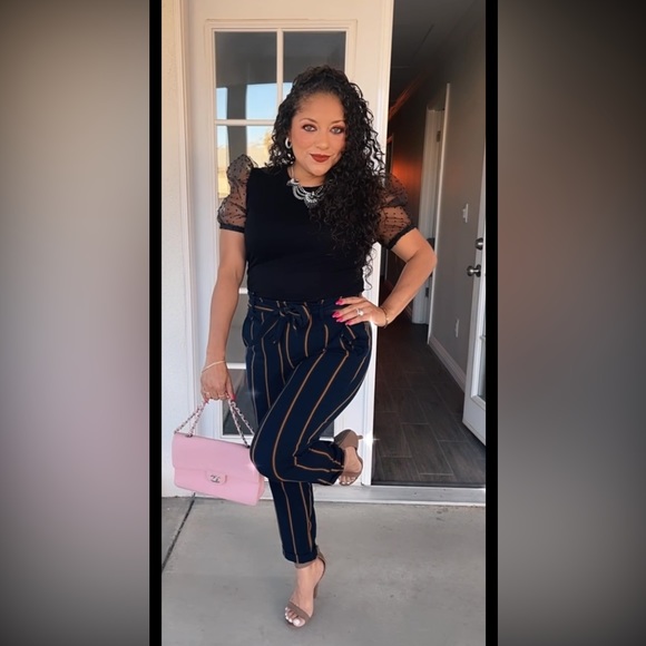 🧡Zara Tie Waist Pants - Picture 4 of 10